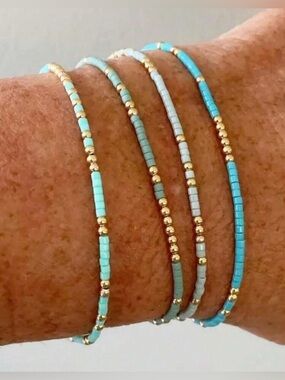Boho beaded bracelet N2091